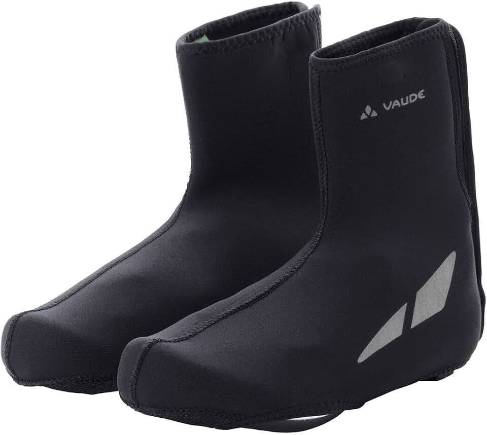 VAUDE Shoecover Pallas III, Überschuh für Radsport, wärmeisolierendes und windabweisendes Neopren, black, 36-39