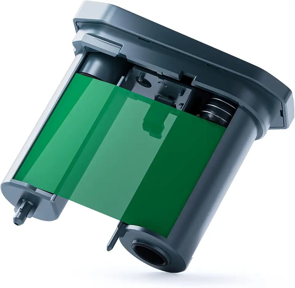 NIIMBOT Compatible M2 Labeling Ribbon, Replacement Refill Tapes, Green