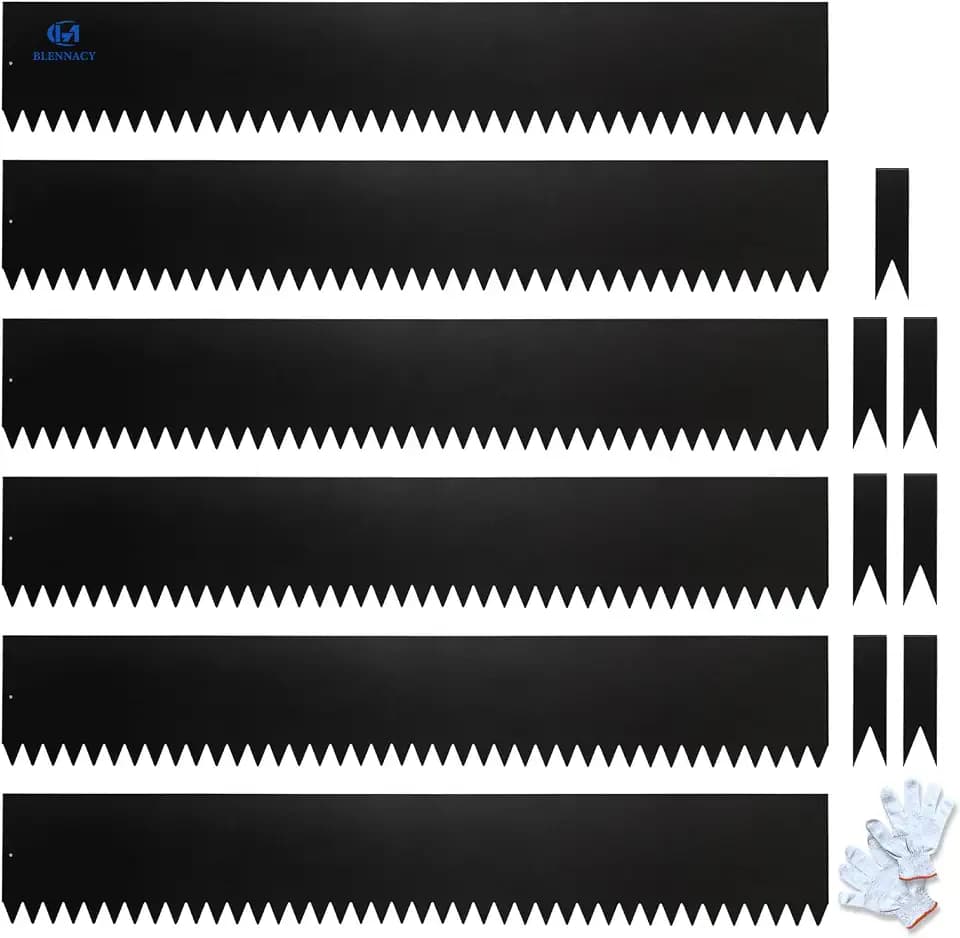 Metal Landscape Edging 6 Pack 40" L x 6" H
