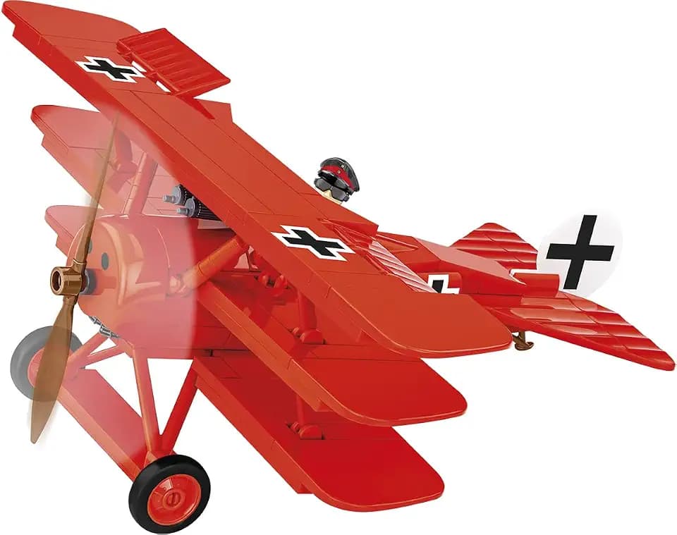 COBI Fokker DR. I RED Baron, 8.8 x 7 x 3.5 inches