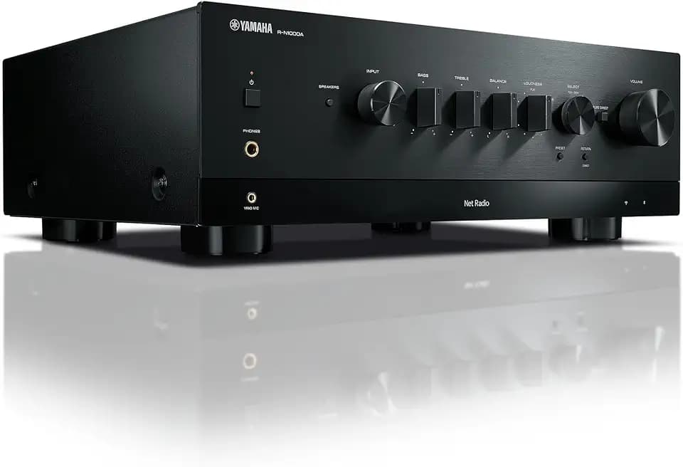 R-N1000A Network Receiver with Phono, HDMI and Built-in DAC, Black