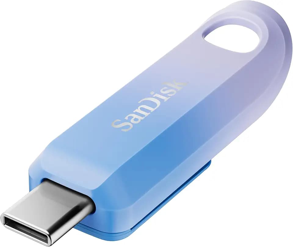 SANDISK 256GB Creator USB-C Flash Drive, Up to 400MB/s Read Speeds
