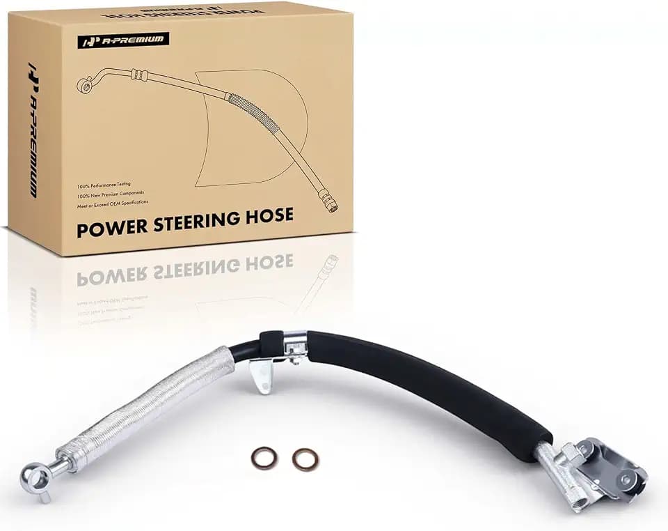 A-Premium Power Steering Pressure Hose Line Assembly, From Pump