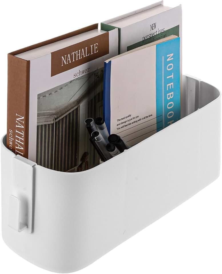 ASelected Bett Organizer Zum Einhängen Wickeltisch Organizer 332x113x120MM Bett Organizer Betttasche zum Einhängen mit 2 Abnehmbarer Haken für Buch Magazin Spielzeug Handy Kopfhörer