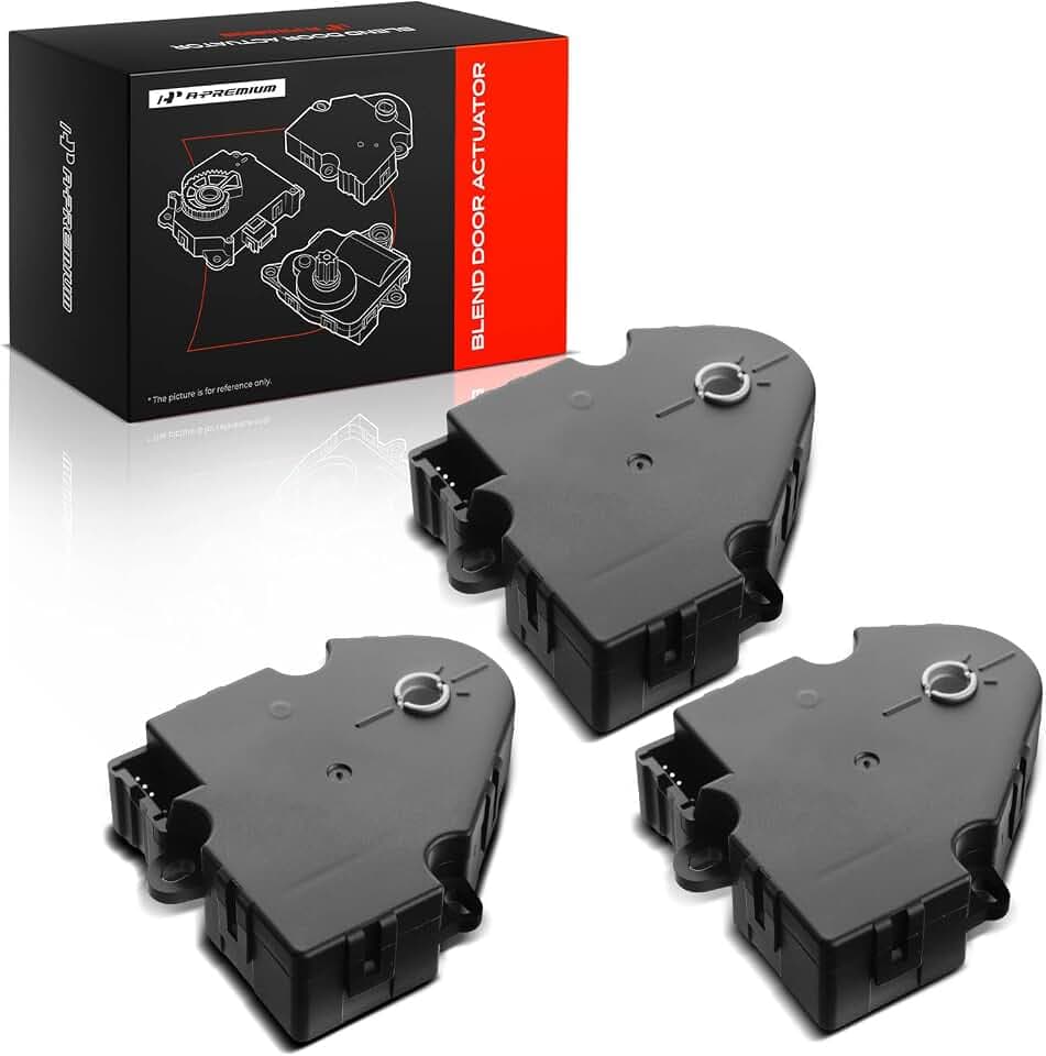 A-Premium Set of 3 HVAC Heater Blend Door Actuator, Main