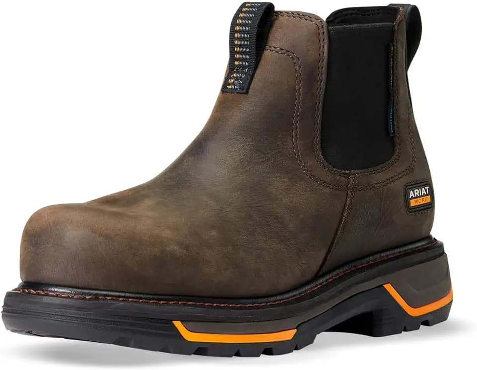 Ariat Men's Big Rig Chelsea Waterproof Composite Toe Work Boot