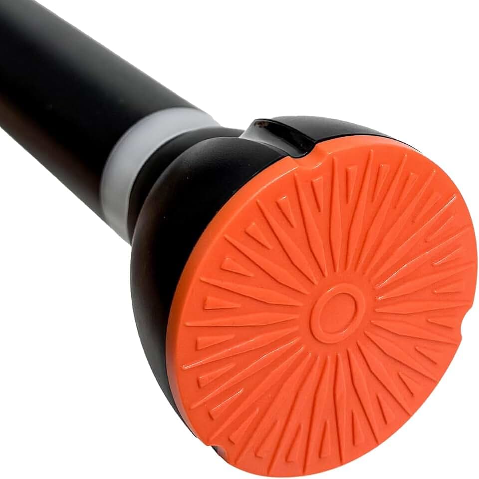 Edelstahl Gardinenstange 85-105CM, Duschvorhangstange Ohne Bohren, Verstellbare Kleiderstange, Bohlfreie Aufbewahrungsstange, Teleskopstange für Bad, Schlafzimmer, Fenster, Kleiderschrank, Küche