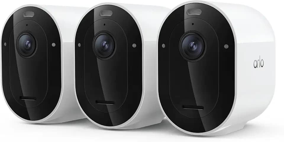 Arlo Pro Wireless Security Camera 2K HDR (6th Gen) - 3-Cam