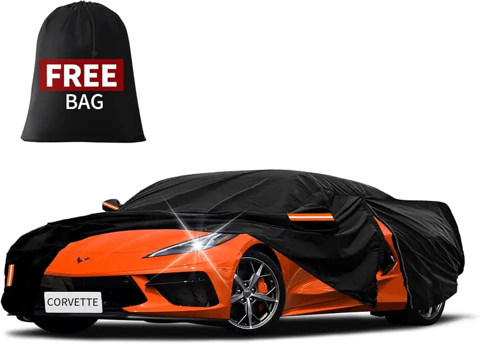 Waterproof Car Cover for Chevrolet Corvette C4 C5 C6 C7 C8 1980-2025 2026