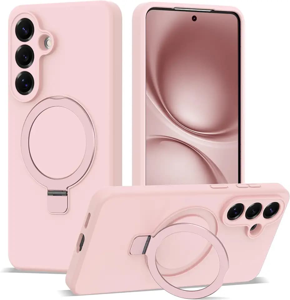 Case for Samsung Galaxy S26 Plus with Stand,6.7" Pink