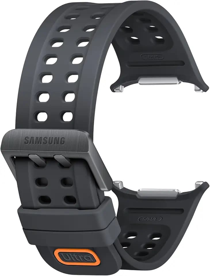 Samsung Galaxy Watch Ultra2 Marine Band, Black, One Click Attachment