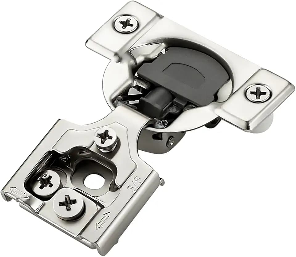 Soft Close Hinges for Kitchen Cabinet Hinges, 3/8 Inch Overlay, 30 Pack