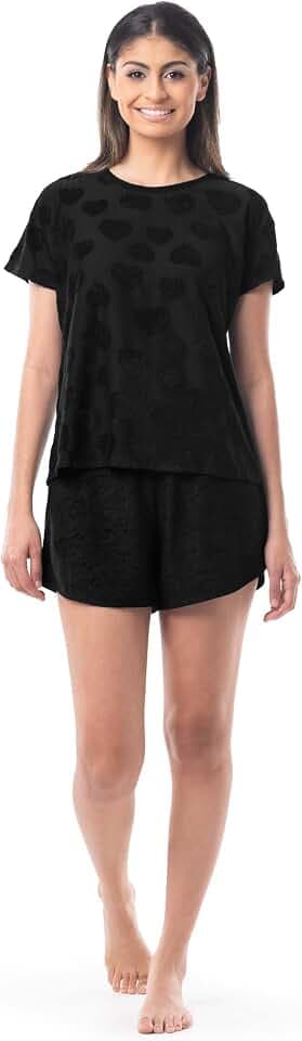 Fruit of the Loom Women's Beyondsoft Sleep Tee and Shorts Set