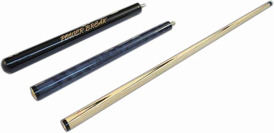 Jump Break Pool Cue Stick 3-Piece Break Jump Billiard Cue Phenolic Tip