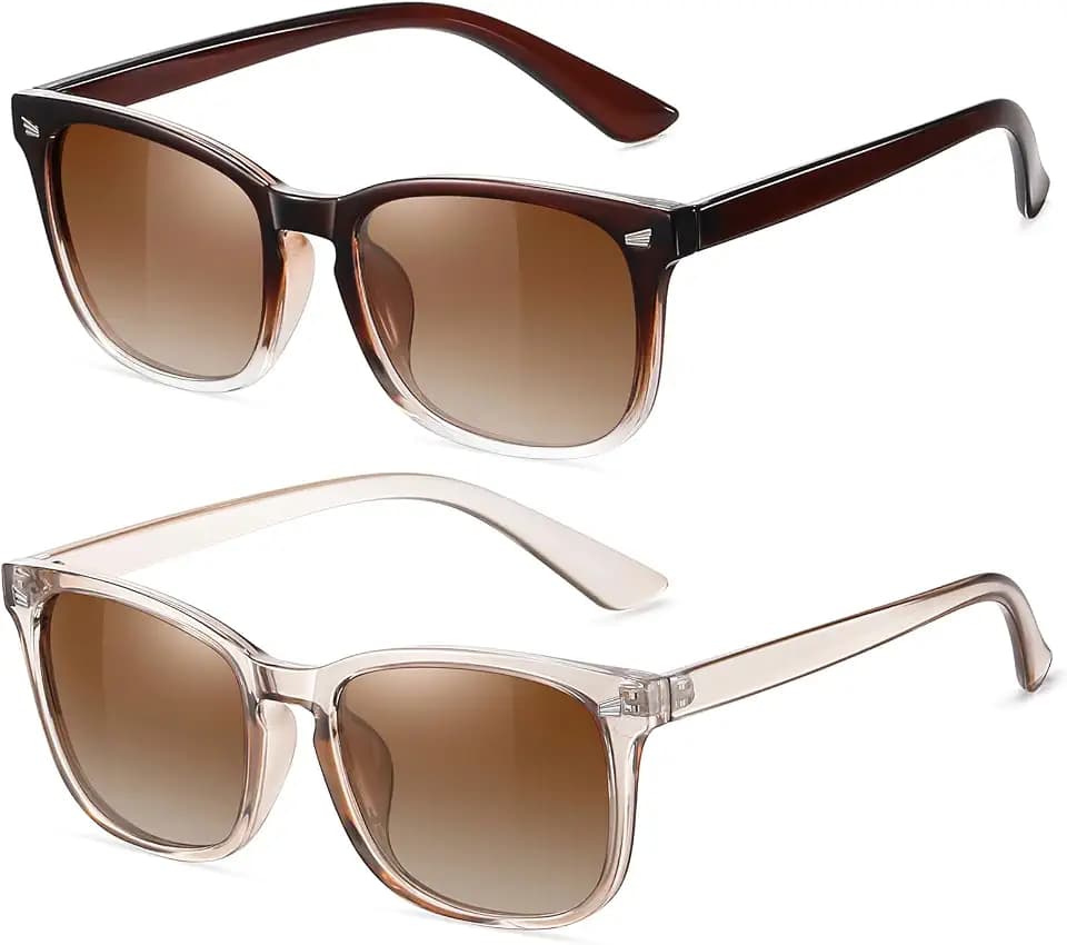 FEIDUSUN Polarized Sunglasses for Women and Men Classic Trendy Sun Glasses with UV Protection