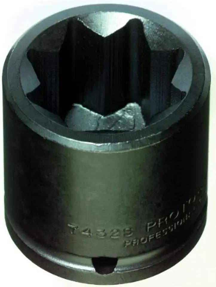 Stanley Proto J7424S 1/2" Drive Impact Socket, 3/4", 8 Point