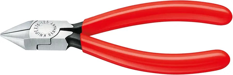 Knipex 76 81 125 Diagonal Cutter with soft handle/black atramentized