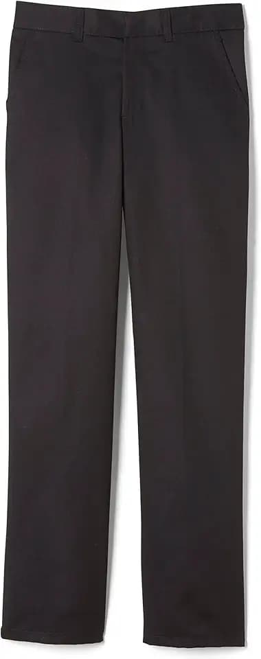 French Toast Boys' Adjustable Waist Relaxed Fit Twill Pant