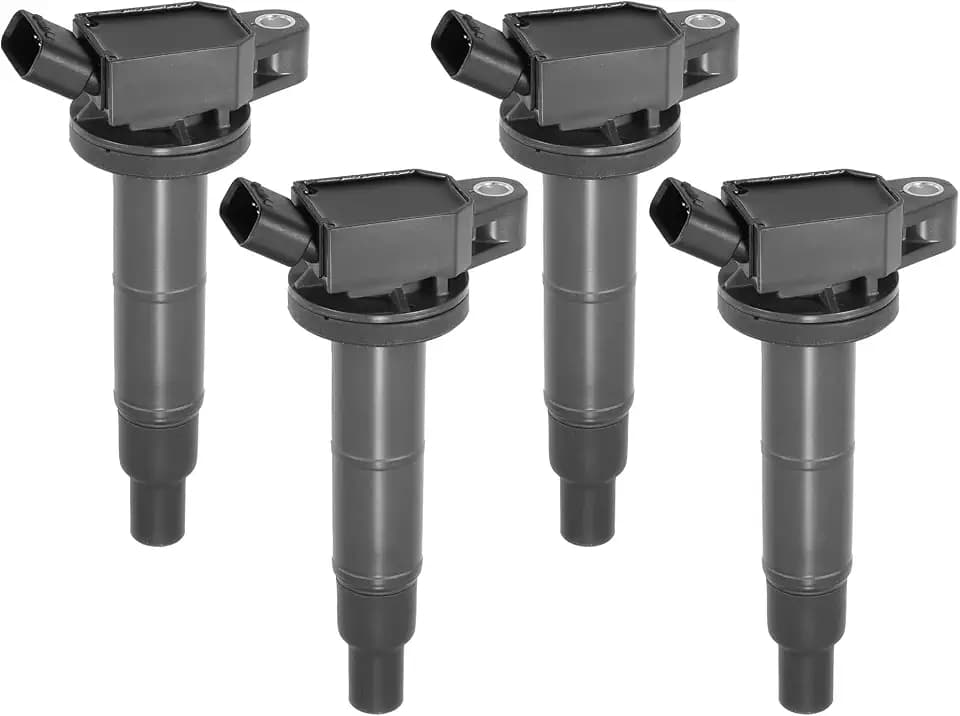 X AUTOHAUX 4 Pcs Ignition Coil for Toyota Camry Corolla RAV4 Solara Matrix Highlander for Lexus for Scion 2.0L 2.4L L4 Replacement 90919-02244 UF333 C1330