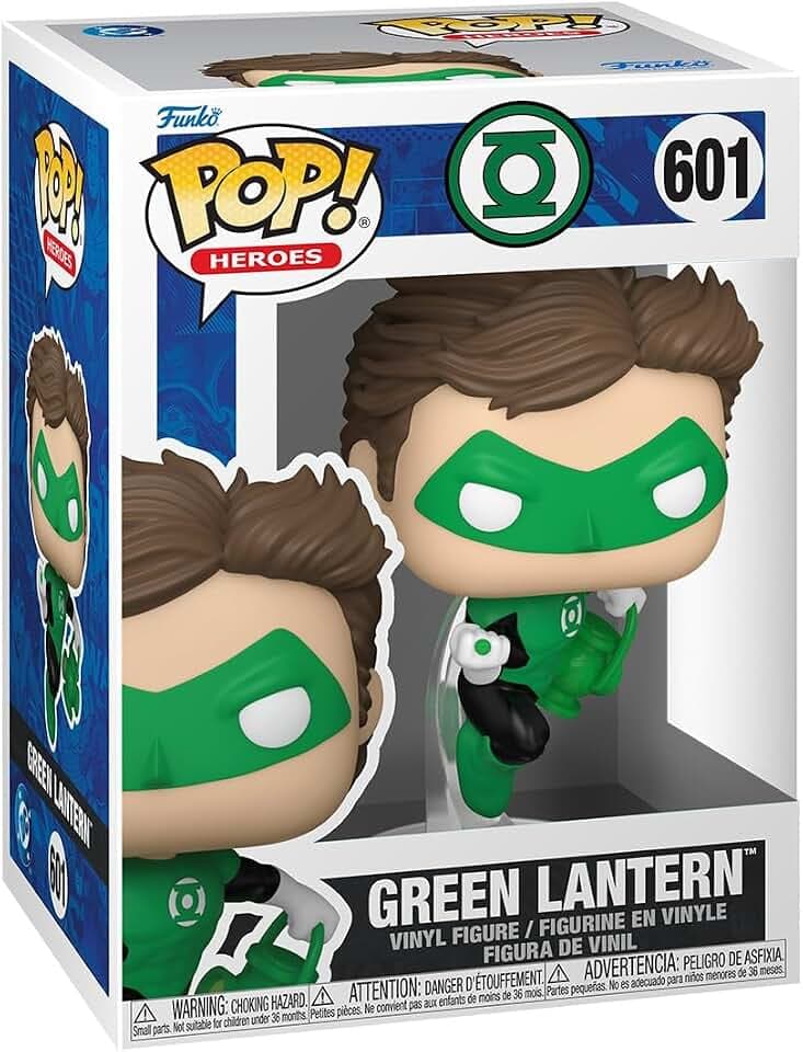 Funko POP! Heroes: DC Comics New Classics - Green Lantern | Offizielles Superheroes Merch - Vinyl Sammelfigur als Regal Deko - Geschenkidee zum Geburtstag für Fans und Sammler
