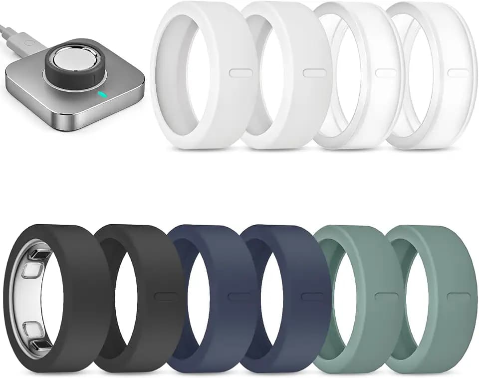 10 Pack Ultra-Thin Cover Compatible with Oura Ring 5