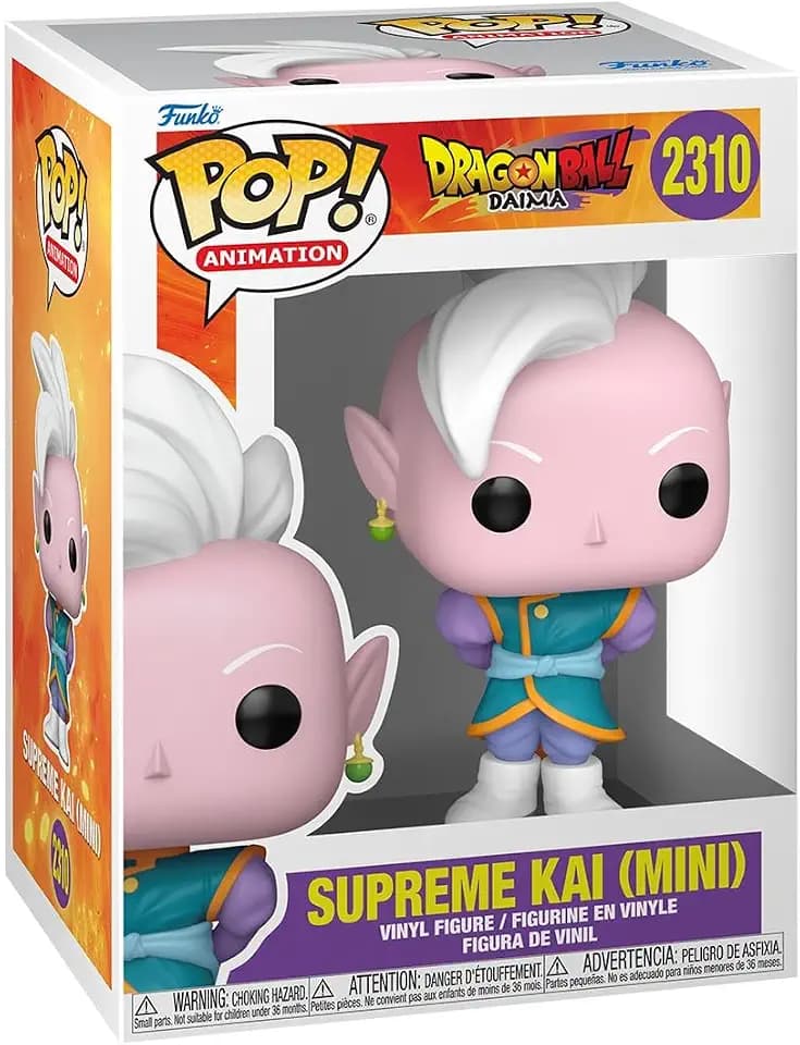 Funko POP! Animation: Dragon Ball Daima - Supreme Kai | Offizieller Fanartikel und Merch - Vinyl Sammelfigur als Regal Deko - Geschenkidee zum Geburtstag für Fans und Sammler