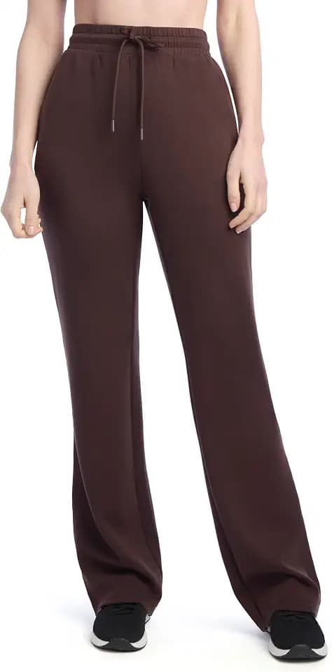 Danskin Women's Cloud Flare Leg Sweatpants with Adjustable Drawstring