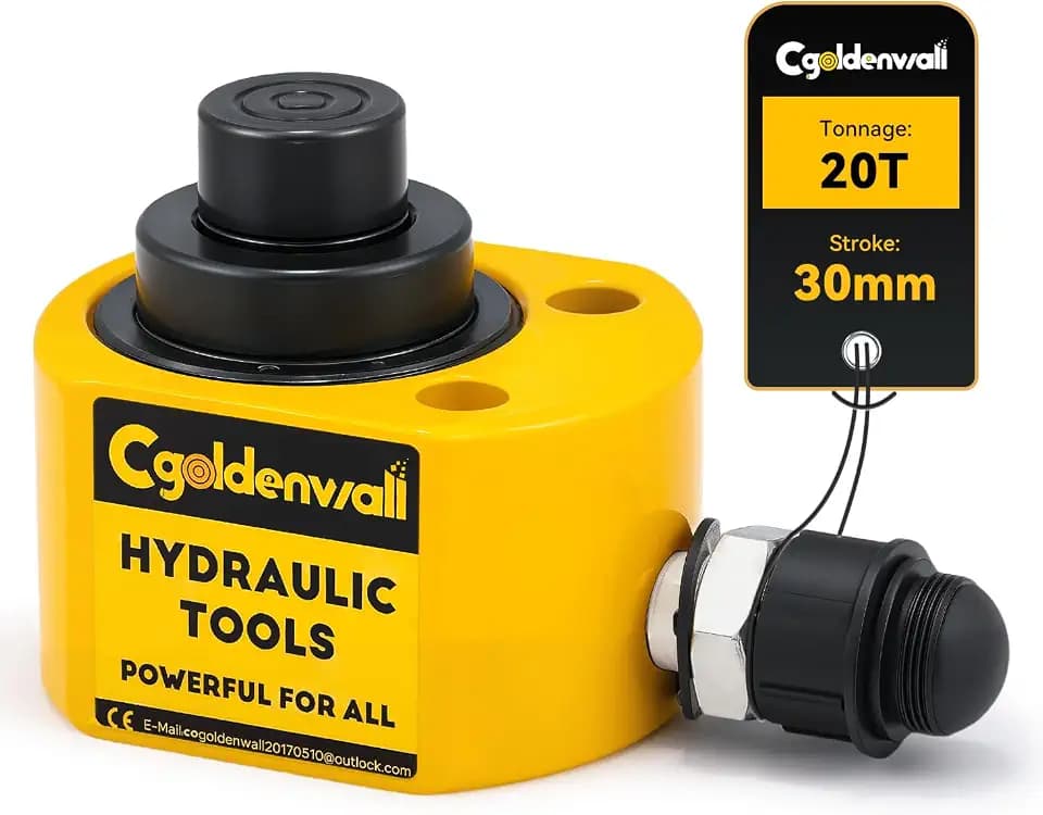 CGOLDENWALL Hydraulikzylinder 20T Professioneller für Gebäude und Brücken