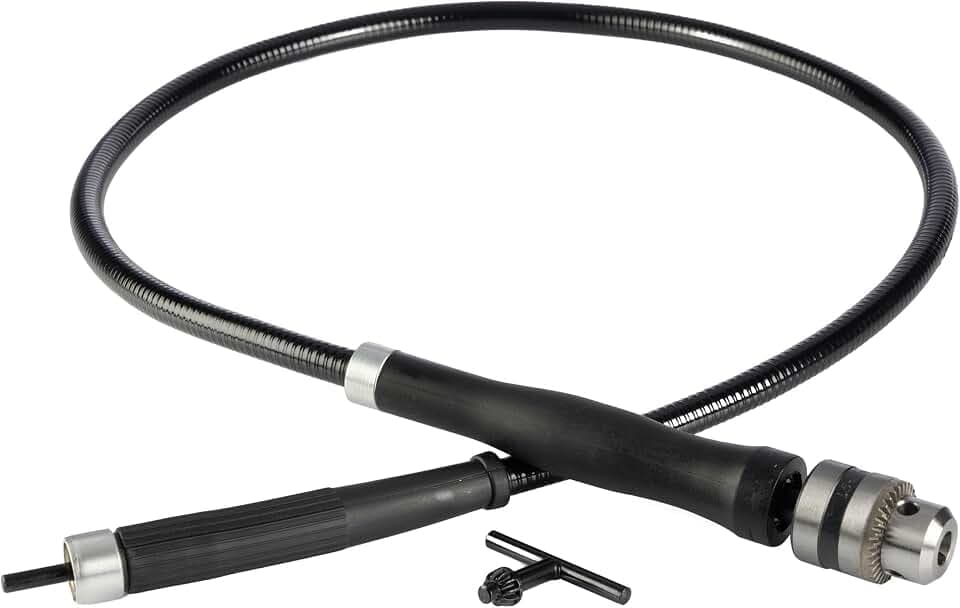 Kings County Tools Drill Bit Extension Flex Shaft Rotary Tool, 55.5”