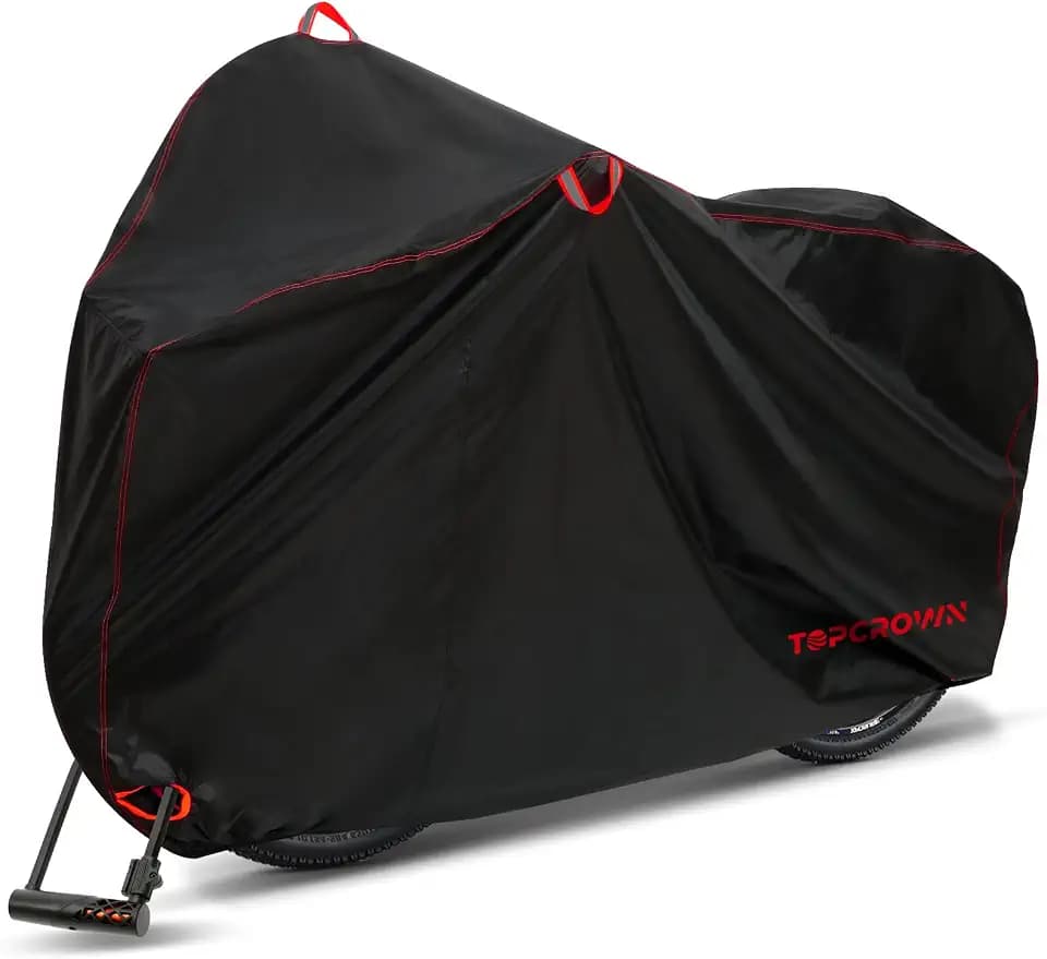 Topcrown Bike Cover Waterproof Outdoor Storage Bicycle Cover for 1 Bike