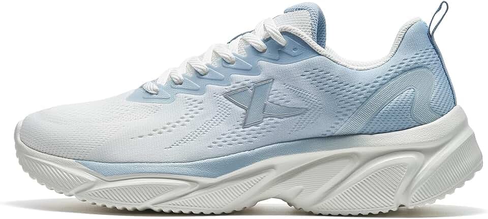 XTEP Laufschuhe Herren Gedämpft, Dämpfung Cushioning Sportschuhe mit Leichte Eva Mittelsohle, Bequeme Joggingschuhe, Atmungsaktive, rutschfest Turnschuhe für Jogging Alltag Freizeit
