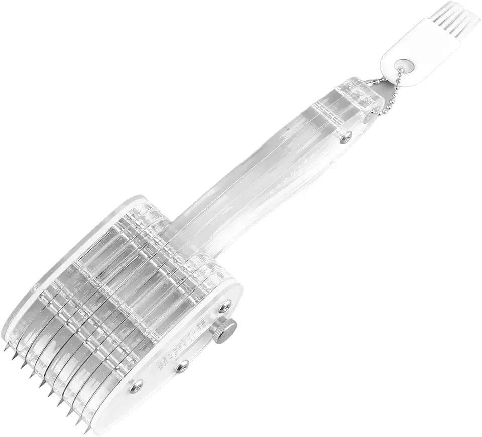 3mm Squid Cutter, Acrylic Time Labor Saving Cutter for Squid Cuttlefish Scallion Gizzard, Kitchen Tool with Commercial and Home Use