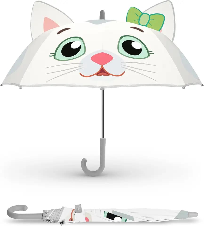 Weatherman Umbrella for Kids - Kids Umbrella Girls Boys Toddlers Child - Soft Edges, Pinch-Proof, Comfortable Grip Design - Lightweight, Stick, Durable Travel Kids Outdoor Umbrella Going to School, Park & Beach