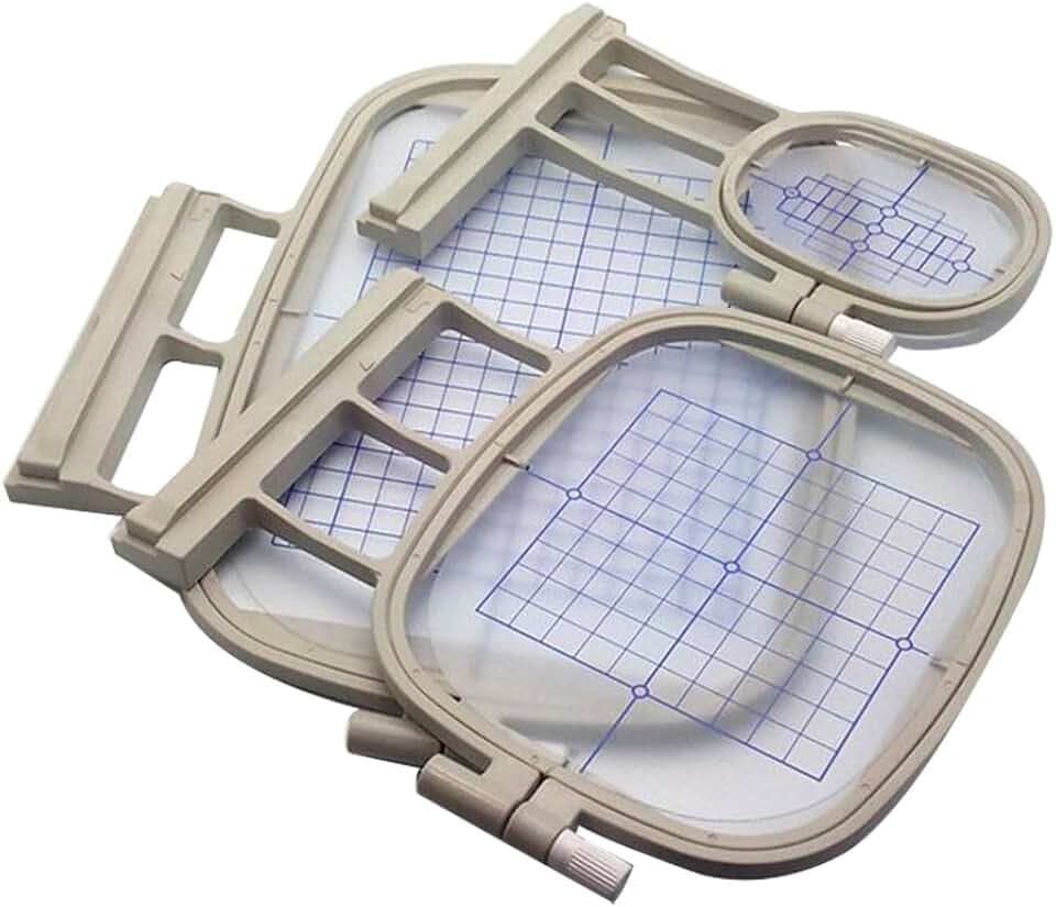 HONEYSEW 3 Hoops for Brother Embroidery Machine Duetta 4500D 4750D Quattro 6000D 6700D Innov-is 2500D 1500D 4000D
