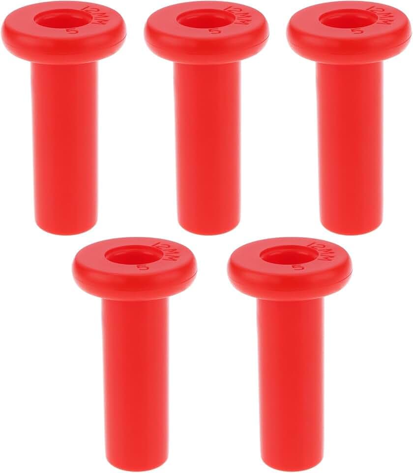 eMagTech 5 x Push-Fit Endstopfen 12 mm kompatibel mit John Guest Push Wasserschlauch Rohrverschraubung Rohrendstopfen Stopfen für Wohnwagen, Camper