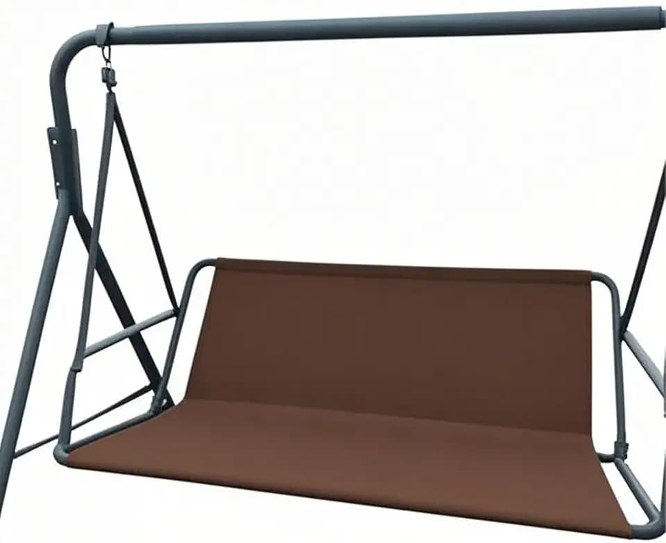 Swing Replacement Seat Cover, (Coffee, XL:62.2x20.5x20.5inch)