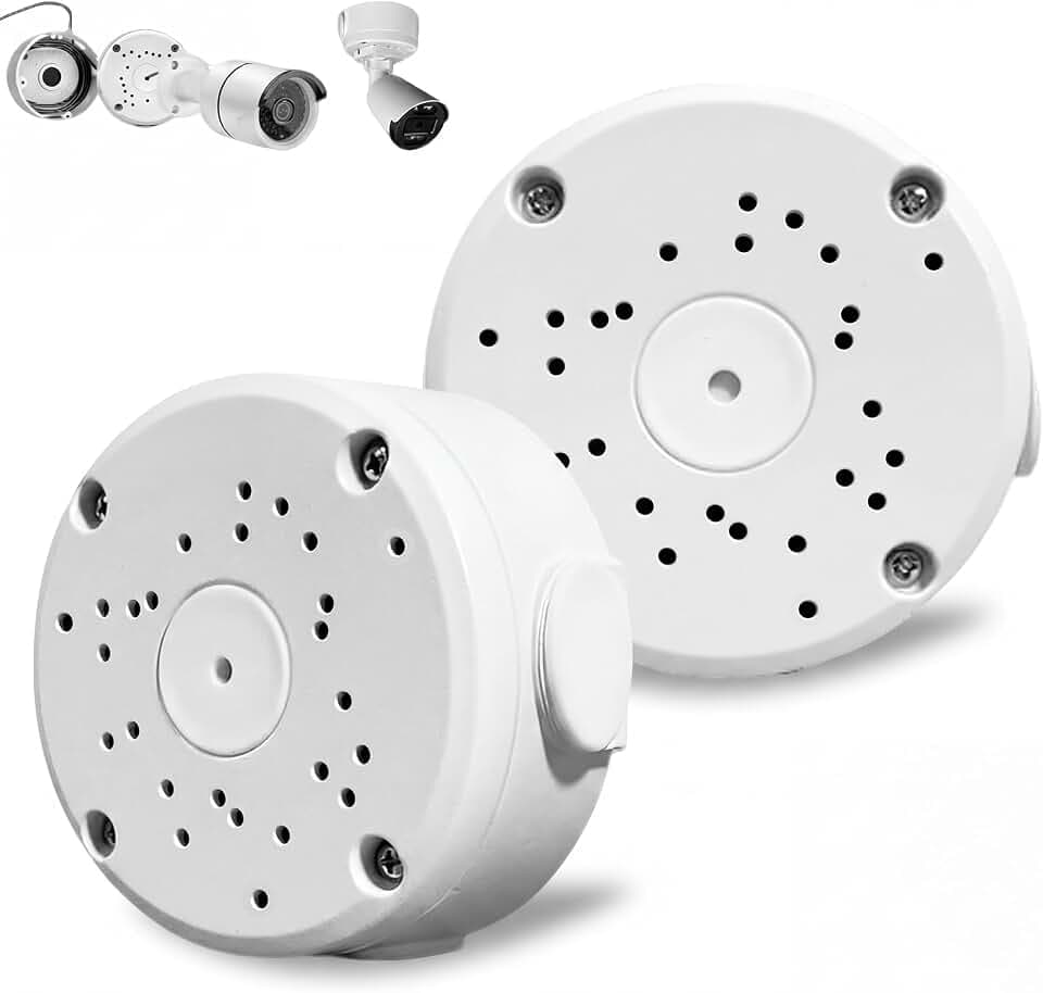 Aluminium Kamera Anschlussdose Wasserdichte 2 Pcs - für Überwachungskameras