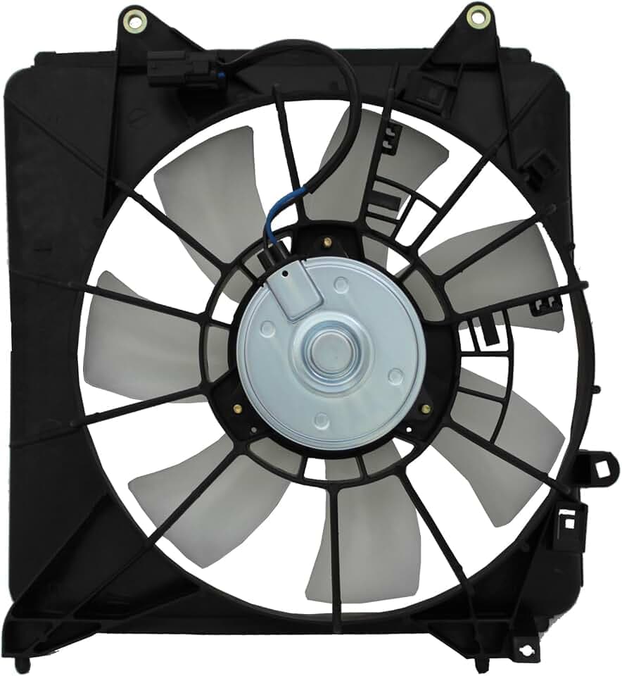 TYG Radiator Cooling Fan Assembly for 2010-2014 Honda Insight 1.3L