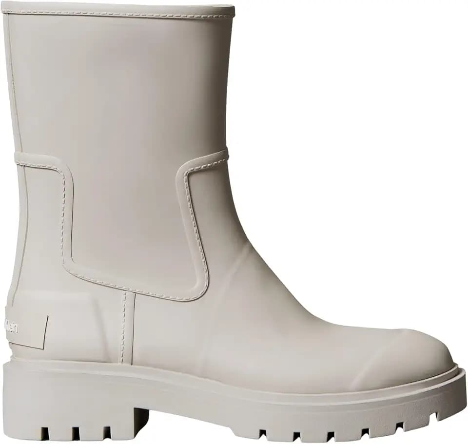 Calvin Klein Damen Gummistiefel Mid Rubber Chunky