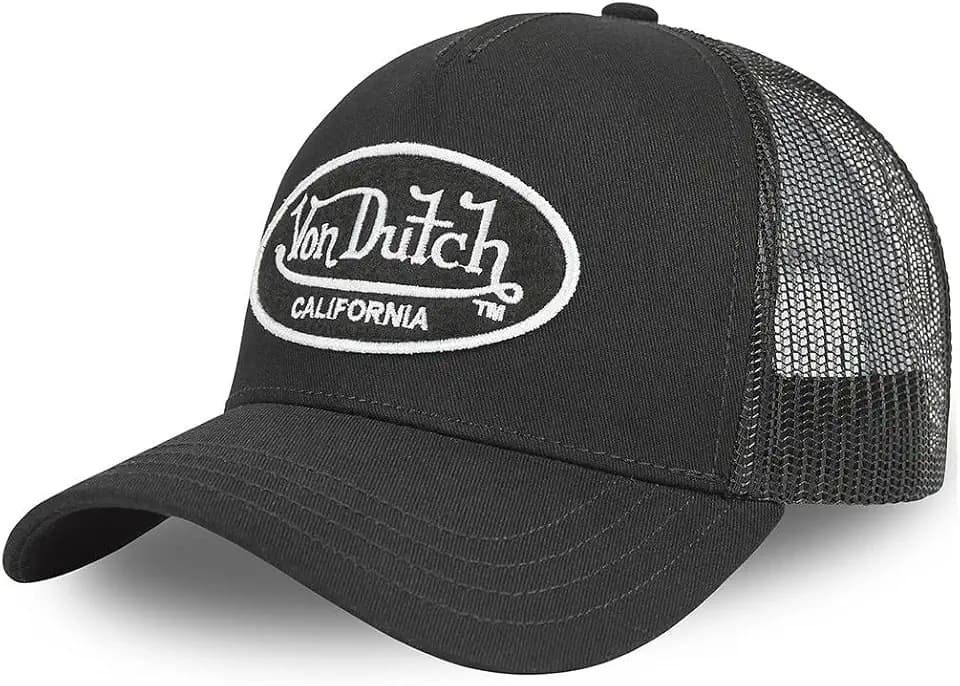 Von Dutch Casquette Homme Baseball Unisex Cap grau Streetwear