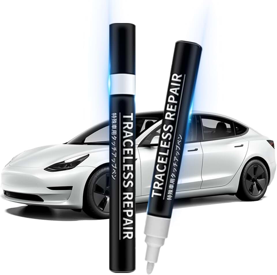 Pearl White Multi-coat PPSW Touch Up Paint for Tesla Repair Kit