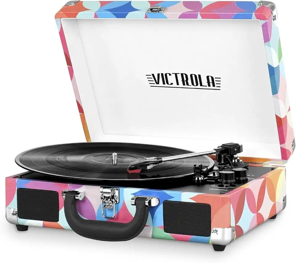 Victrola Journey - Bluetooth Suitcase Record Player - Geo