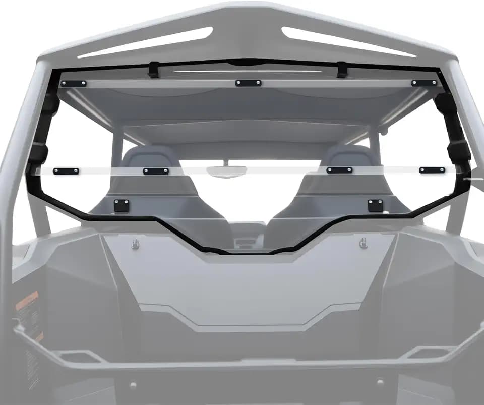 PC Rear Windshield for Honda Talon 1000R4 1000X4 1000XS4 2020-2025