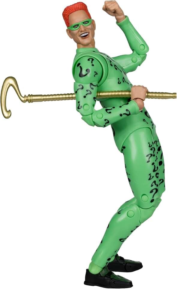 McFarlane Toys - DC Multiverse The Riddler (Batman Forever) 17,8 cm große Build-A Figur