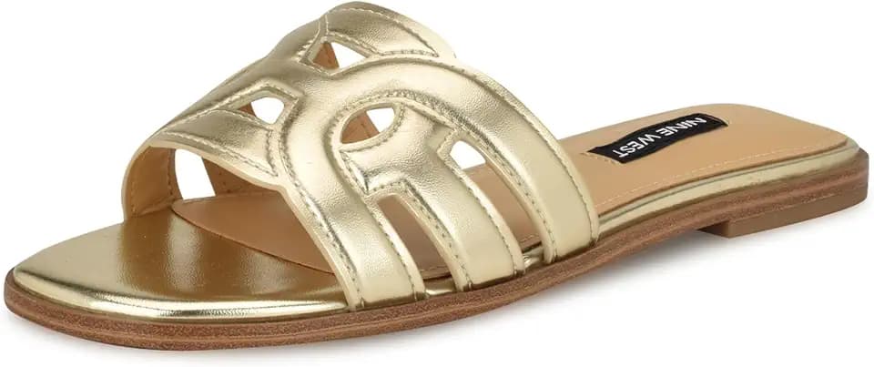Slide Sandals, Geena Flat by Nine West