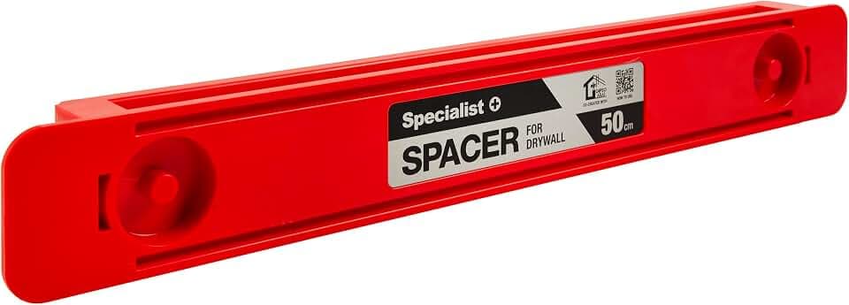 Specialist+ SPACER 50cm Werkzeug Beschleunigt die Montage des Metallrahmen D112- Installation von Gipskartonplatten CD-Profile I Mess und Haltewerkzeug für CD-Profilrahmen zur Trockenbau-Deckenmontage