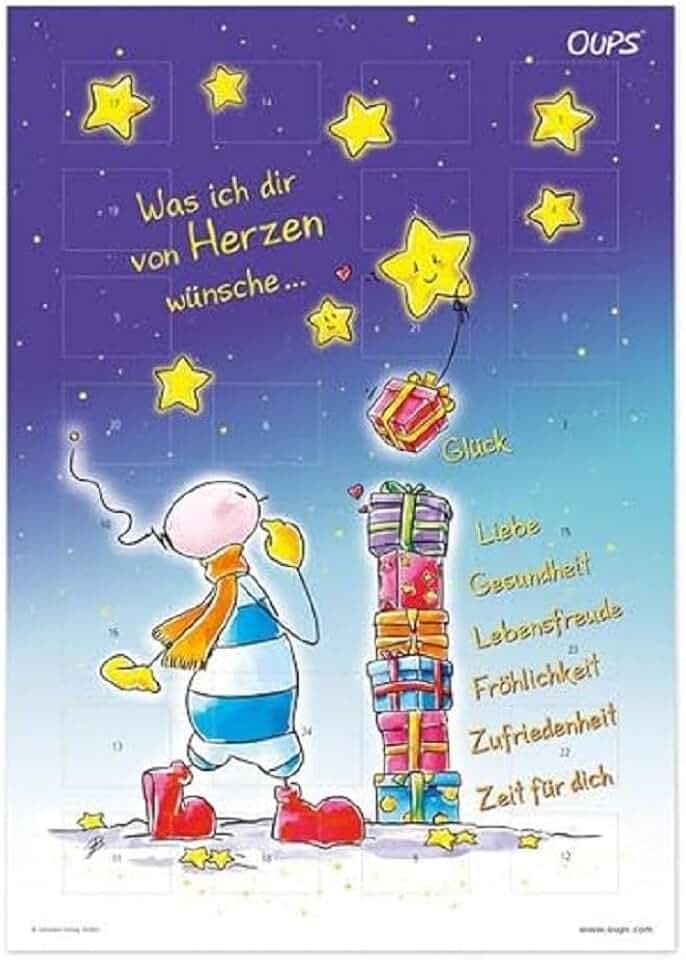 Oups Adventkalender 2023: Was ich dir von herzen wünsche...