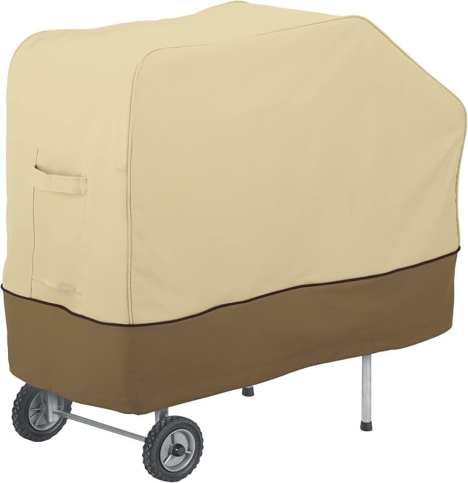 Classic Accessories Veranda Water-Resistant 34 Inch PK Grill and Smoker Center Cover