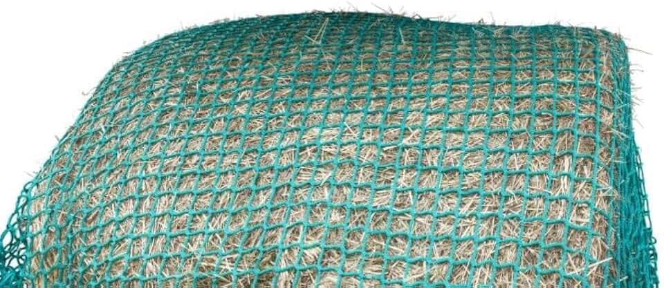 Kerbl Futtersparnetz, 2,5 x 2,5m Maschenweite 4,5, grün