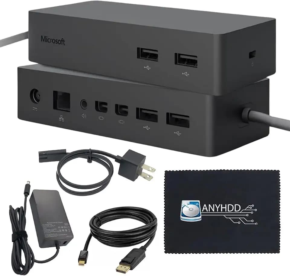 Microsoft Surface Dock PD9-00003 - Surface Pro Docking Station (Black) (Renewed)